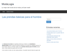 Tablet Screenshot of modalogia.com